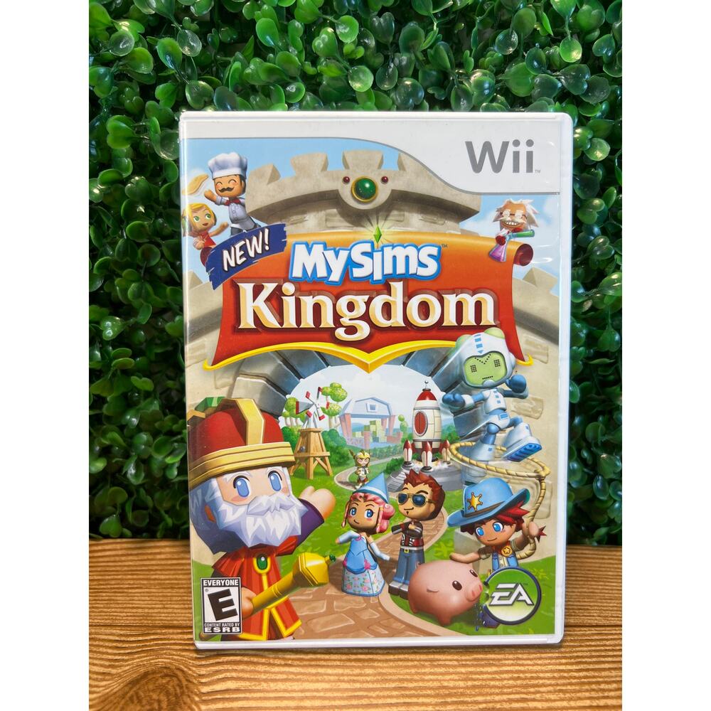 Nintendo Wii My Sims Kingdom Complete 2008 Kids Video Game